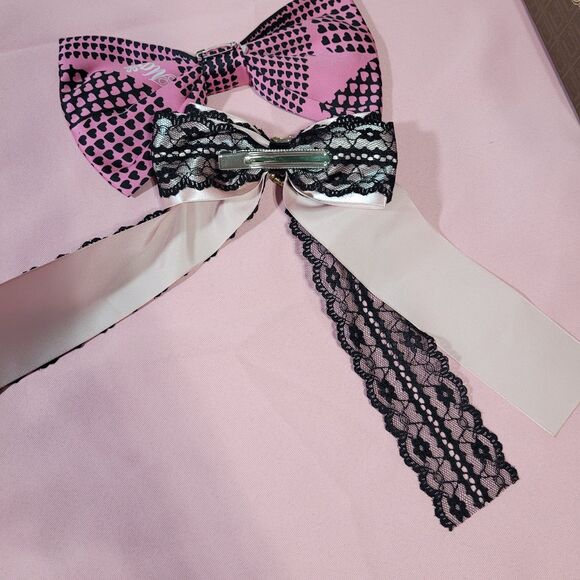 Ma*rs Hair Bow Ribbon Gyaru Accessories Lot Bling Agejo Gyaru Gal Style Pink Y2K main image 10